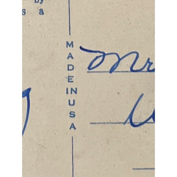 Vintage 1931 Lithograph Ephemera Postcard Travel Souvenir Niagara Falls, NY USA - Picture 9 of 10